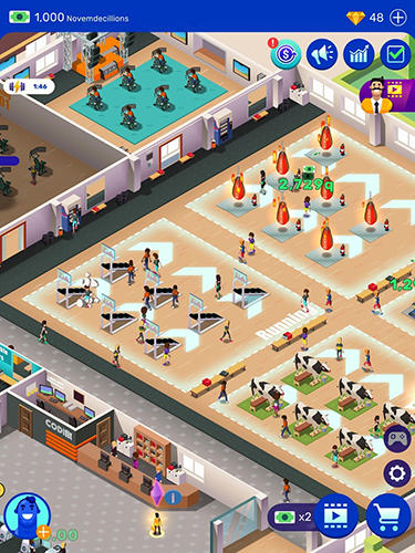  Idle fitness gym tycoon на русском языке