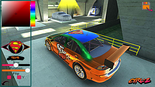Lancer Evo drift simulator screenshot 1