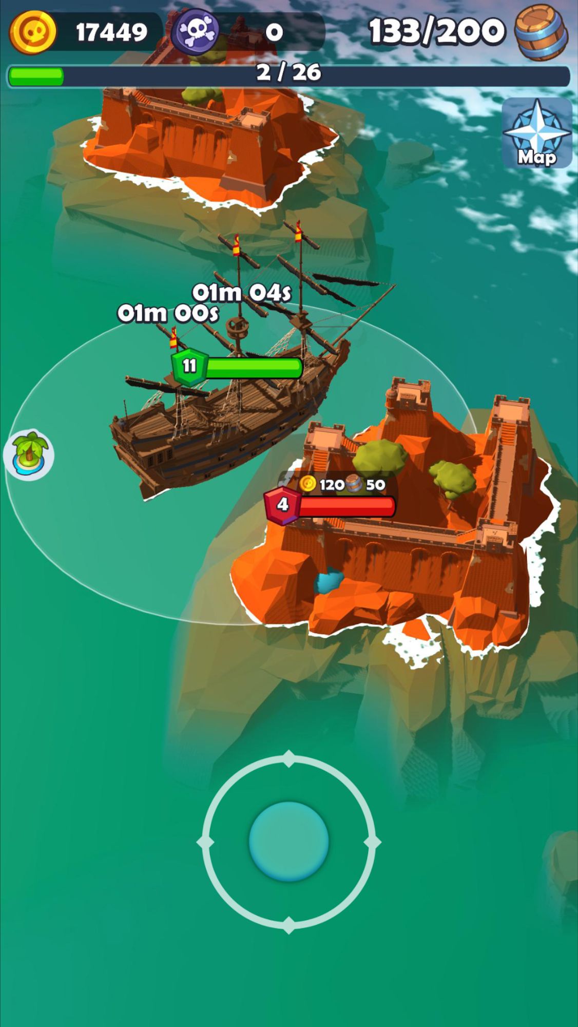 Pirate Raid - Caribbean Battle for Android