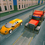 Truck car racing highway іконка