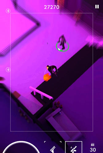 Neon noir: Mobile arcade shooter скріншот 1