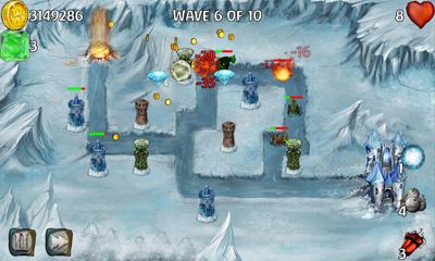Towers of Chaos - Demon Defense captura de pantalla 1