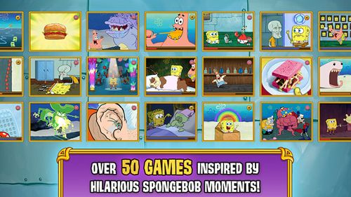 Sponge Bob's: Game frenzy for iPhone