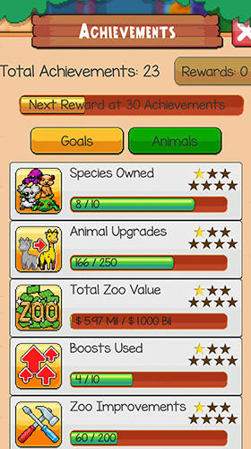 Idle zoo tycoon: Tap, build and upgrade a custom zoo capture d'écran 1