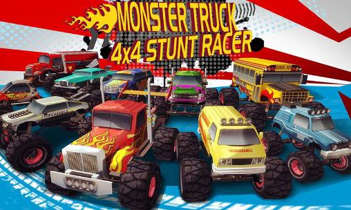 Monster truck 4x4 stunt racer captura de tela 1