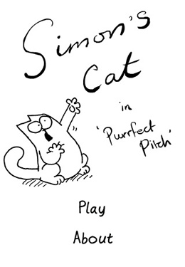 Simon's Cat in 'Purrfect Pitch' for iPhone