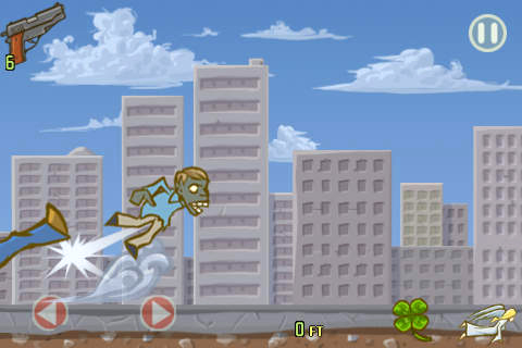 Kick the zombie for iOS devices