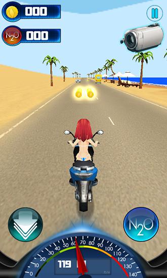 Beach moto racin pour Android