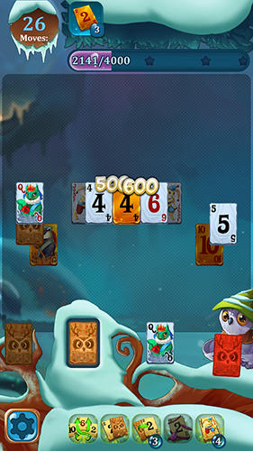 Solitaire: Frozen dream forest pour Android