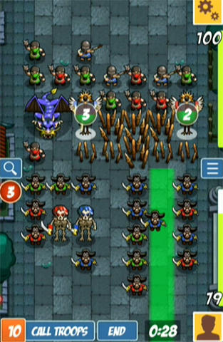 Pirates vs ninjas: 2 player game für Android