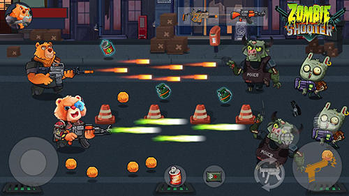 Bear gunner: Zombie shooter screenshot 1