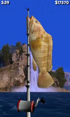 Big Sport Fishing 3D captura de pantalla 1