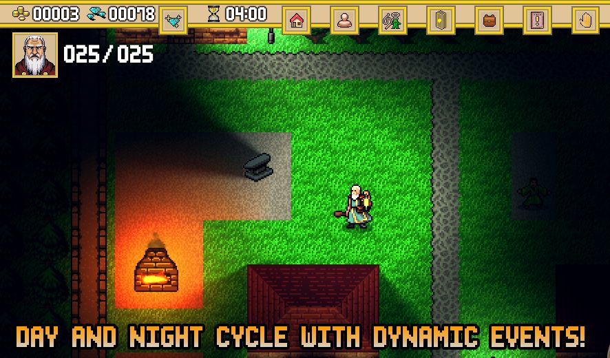 Pixel Mage Quest RPG captura de pantalla 1