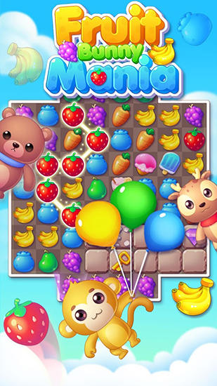 Fruit bunny mania captura de tela 1