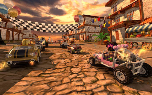 Beach buggy racing captura de pantalla 1
