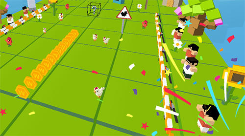 Mad runner: Parkour, funny, hard! screenshot 1