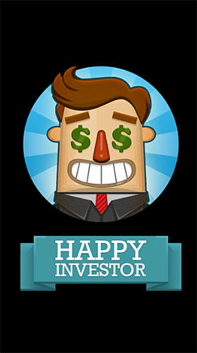 Happy investor icon