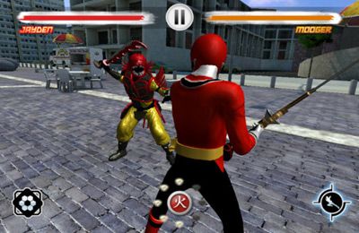 Power Rangers Samurai für iOS-Geräte