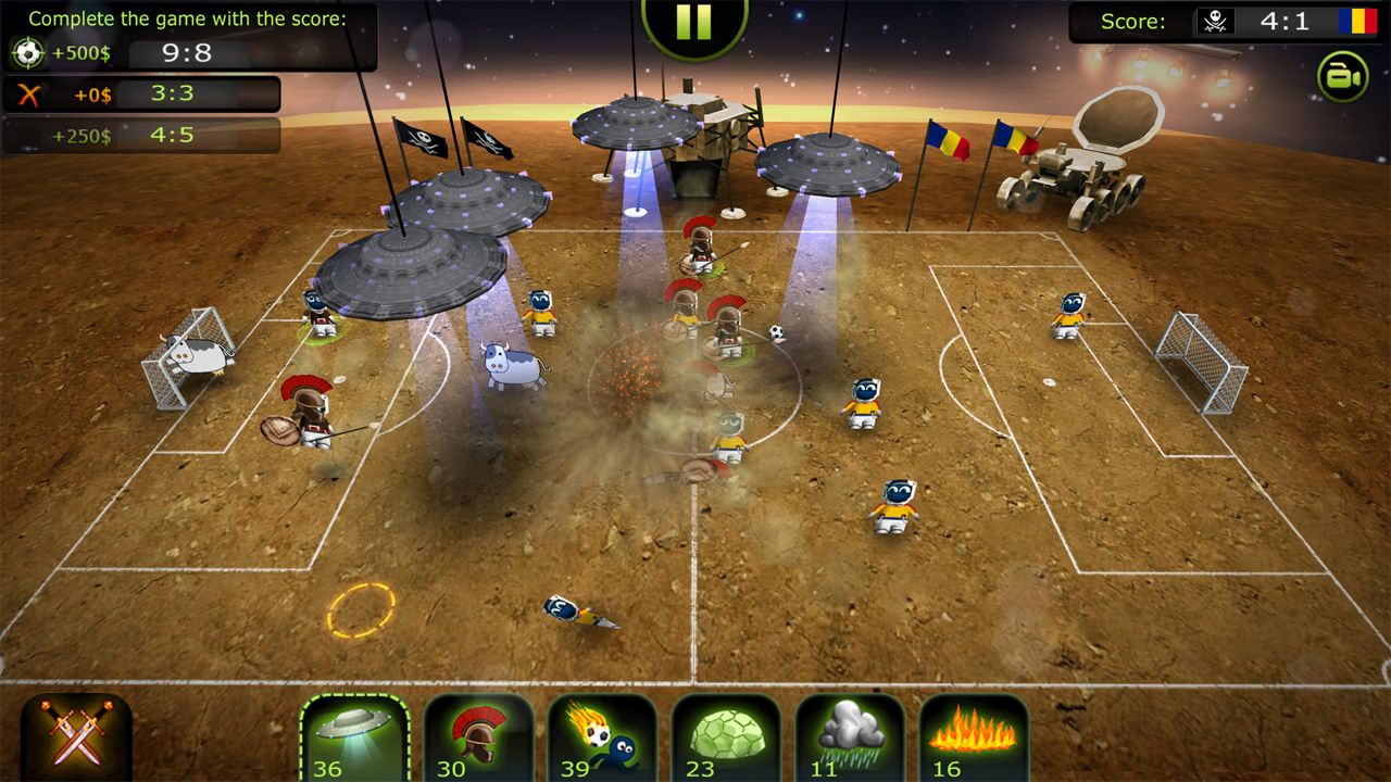 FootLOL: Crazy Soccer! Action Football game captura de tela 1
