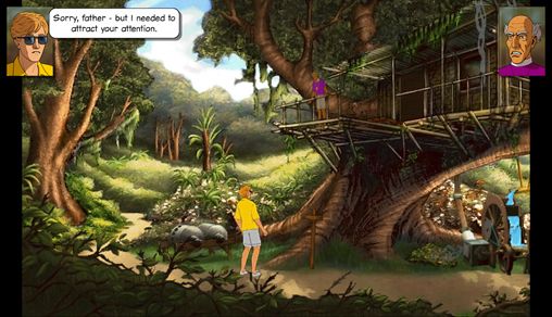 Broken sword: The smoking mirror. Remastered for iPhone for free