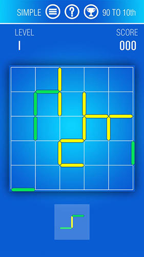 Just contours: Logic and puzzle game with lines capture d'écran 1