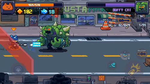 Street heroes: Super Kat man beat zombie скріншот 1