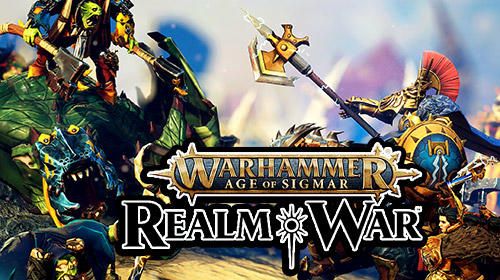 ロゴWarhammer. Age of Sigmar: Realm war