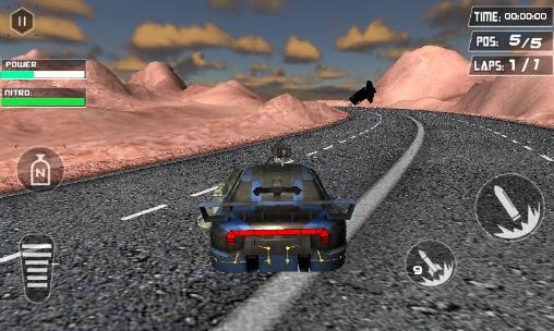 Russian death race 3D: Fever скриншот 1