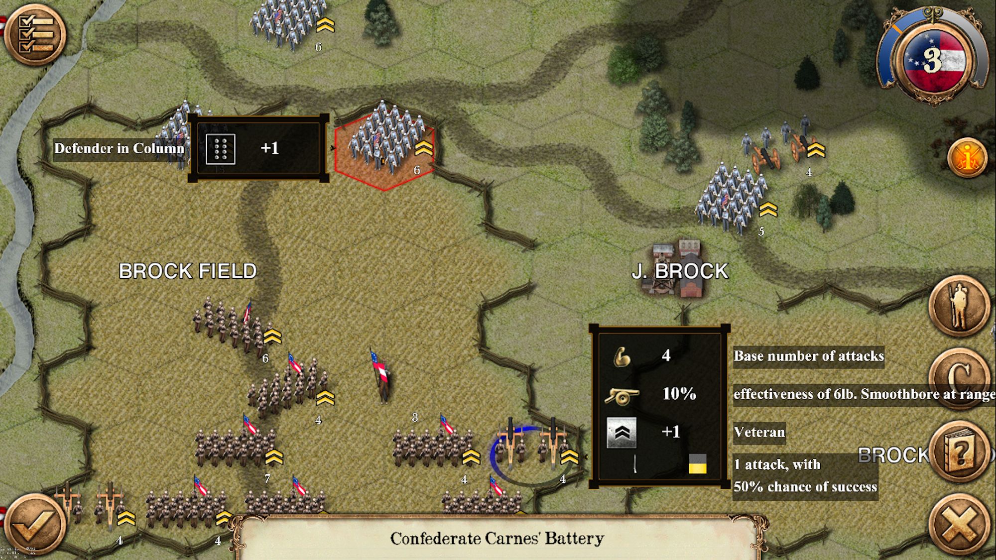 Chickamauga Battles screenshot 1