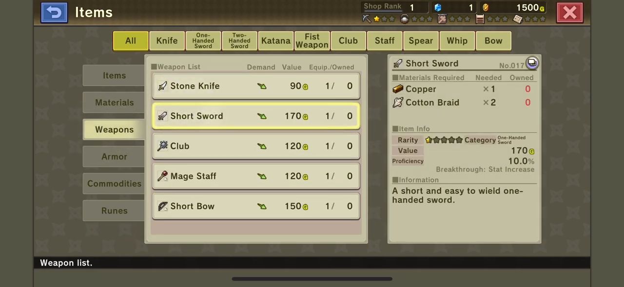 RPG Blacksmith of the Sand Kingdom скриншот 1