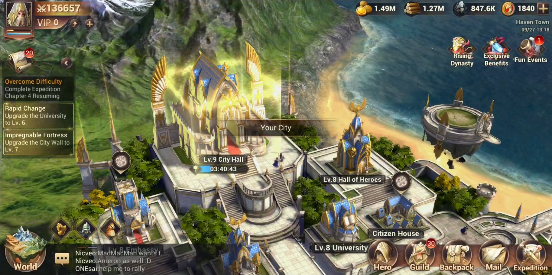 Might & Magic: Dynasty screenshot 1