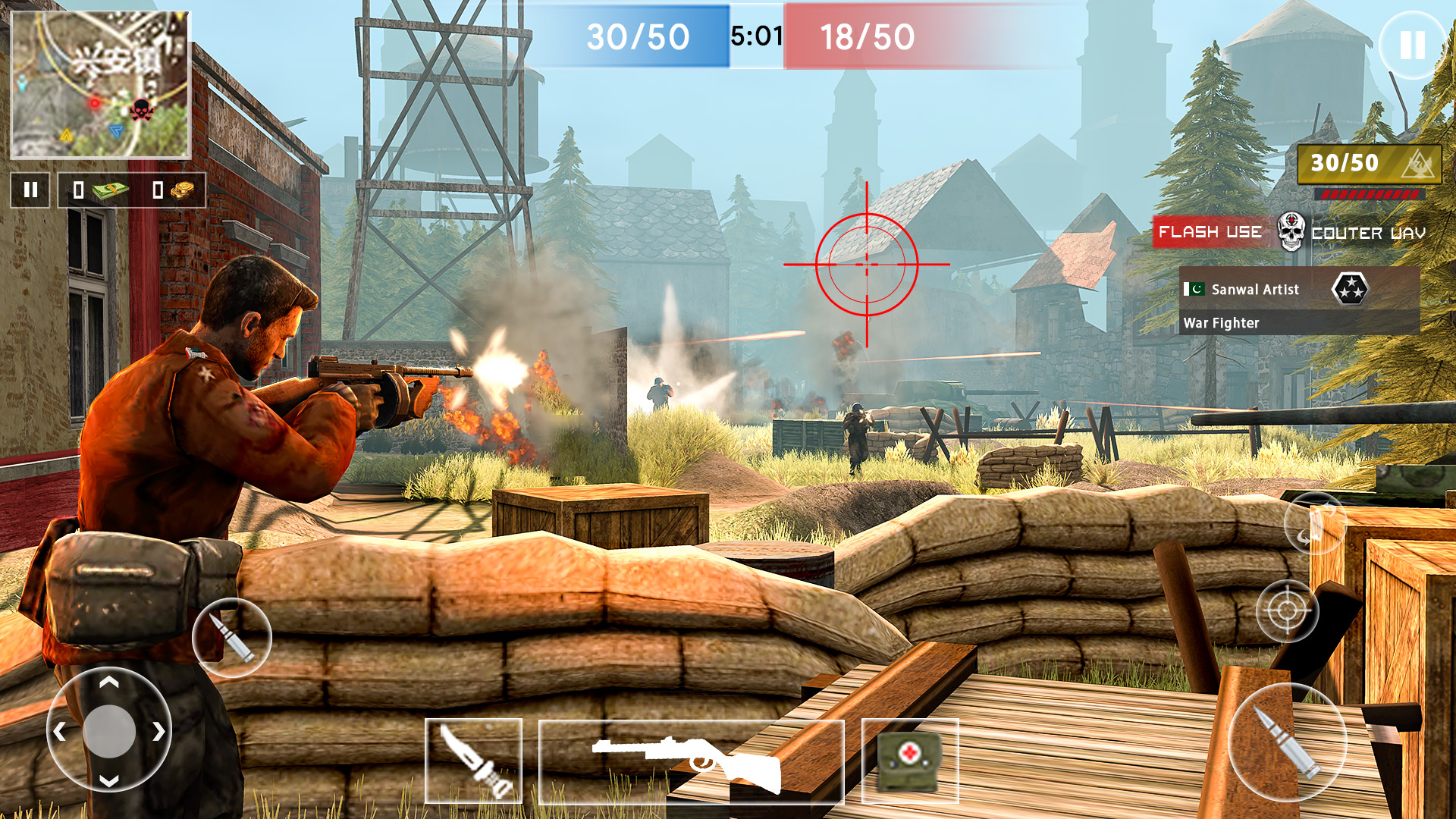 Gun Shooter Offline Game WW2: for Android