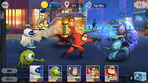 Heróis da Disney: Modo de batalha