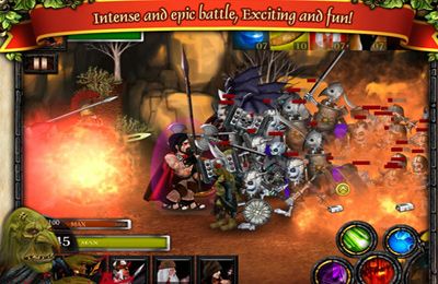 Spartans vs Zombies Defense for iPhone for free