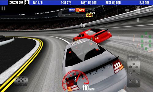 Stock car racing for iPhone