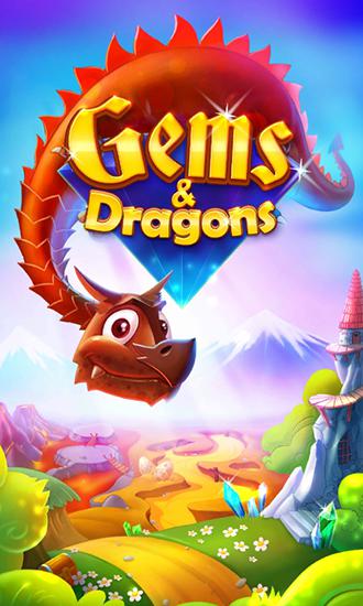Gems and dragons: Match 3 captura de pantalla 1