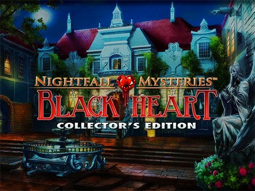Nightfall mysteries: Black heart collector's edition icône