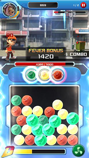 Boboiboy: Power spheres captura de pantalla 1