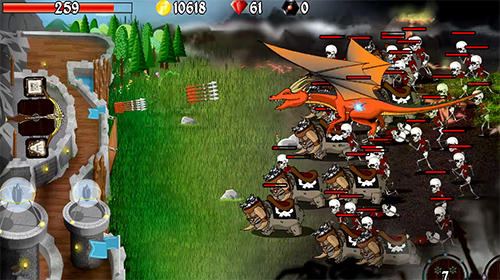 Grim defender: Castle and tower defense pour Android