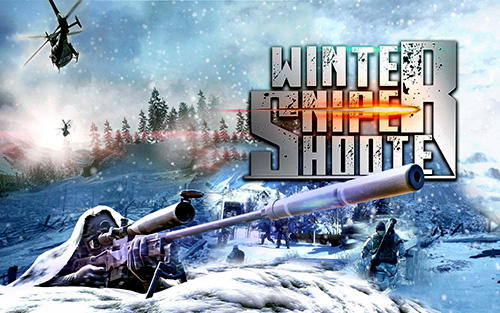 Winter mountain sniper: Modern shooter combat captura de tela 1