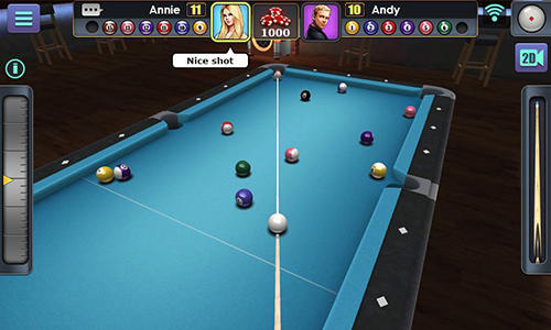 3D pool ball screenshot 1