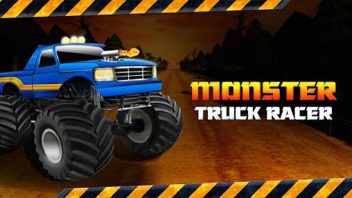 Monster truck racer: Extreme monster truck driver captura de tela 1