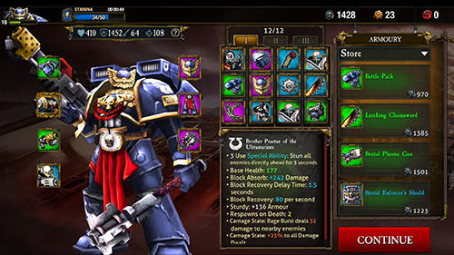 Warhammer 40,000: Carnage rampage captura de pantalla 1