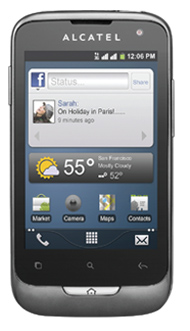 Alcatel OneTouch 985D applications