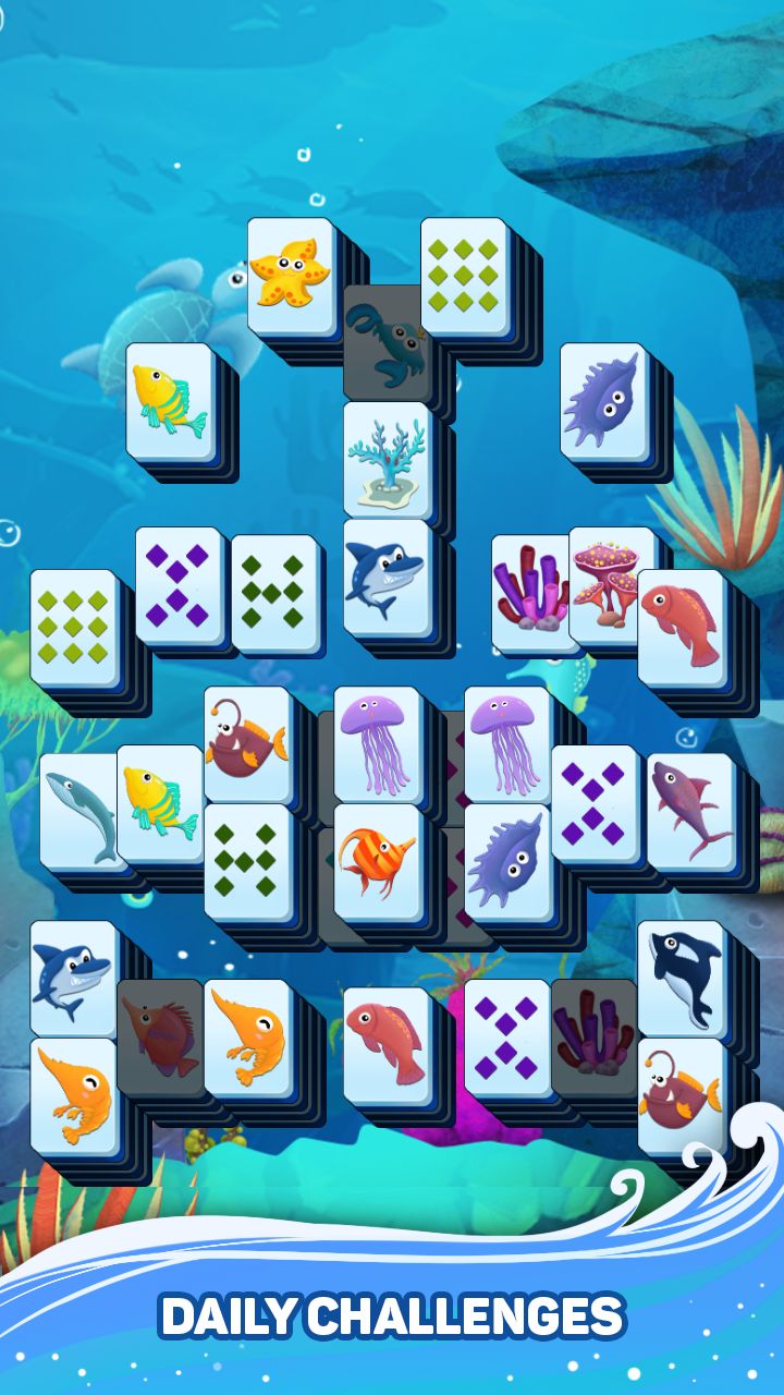 Mahjong Ocean capture d'écran 1