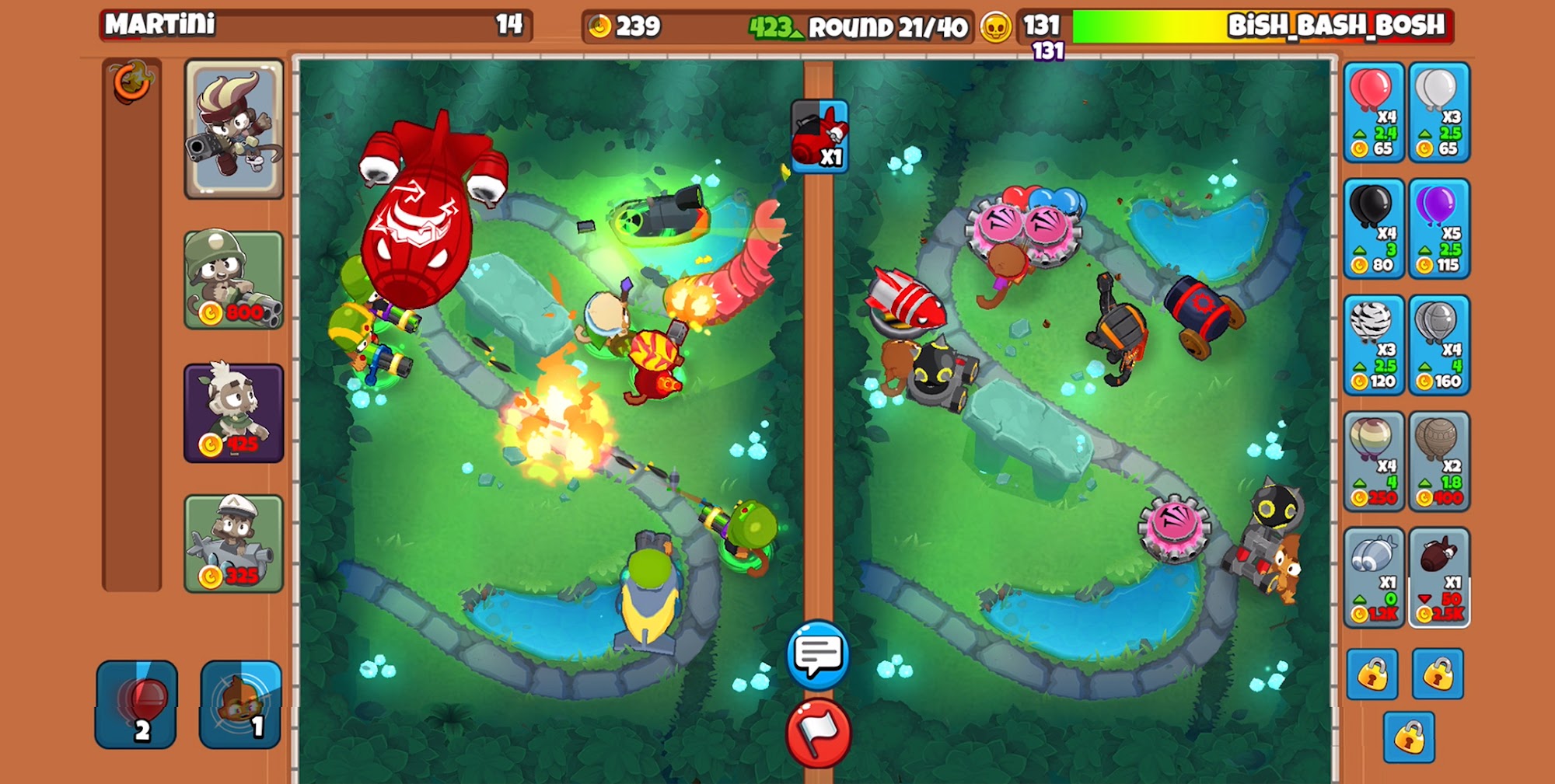 Android用 Bloons TD Battles 2