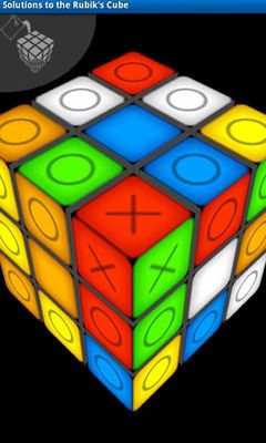 Solutions to the Rubik's Cube screenshot 1