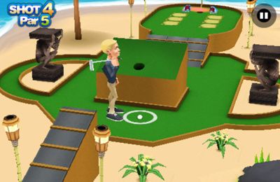  3D Mini Golf Wettbewerb auf Deutsch