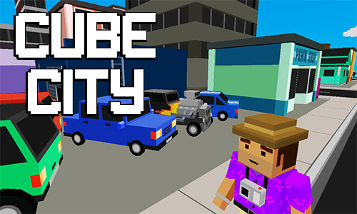 Grand cube city: Sandbox life simulator captura de tela 1