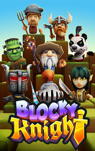 Blocky knight icono